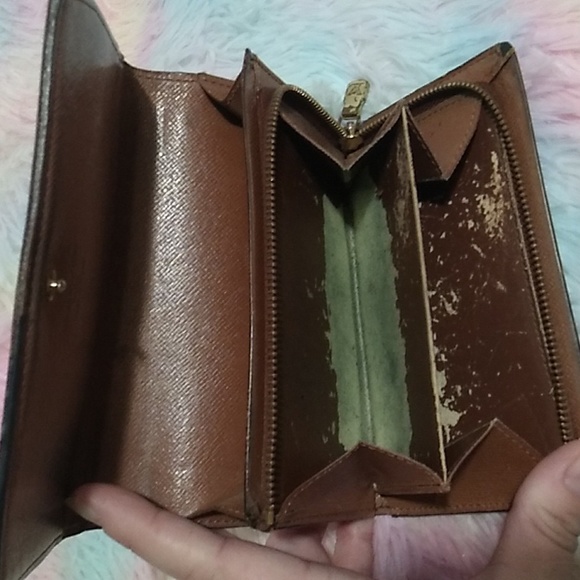 SALE! Authentic Louis Vuitton Monogram Snap Vintage Wallet CA1906 - Picture 7 of 14